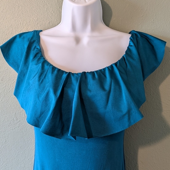 TRINA TURK MONACO BANDEAU ONE PIECE SWIMSUIT Size 4 - Picture 2 of 6